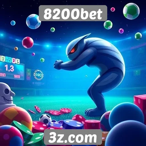 Variedade de jogos oferecidos pelo 8200bet